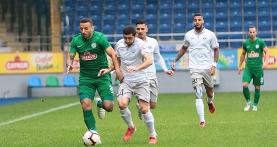 Çaykur Rizespor 3 golle kazandı