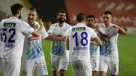 Çaykur Rizespor, deplasmanda kazandı