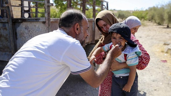 Cerabluslular terörden uzak ilk bayramın mutluluğunu yaşıyor