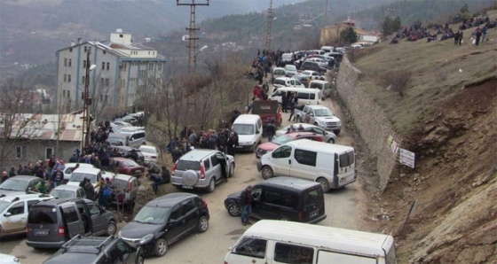 Cerattepe’de yol kapatanlar hakim karşısına çıktı