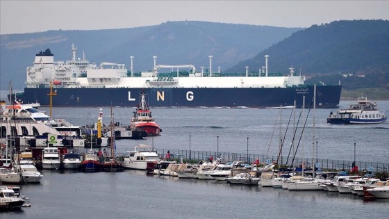 Cezayir'den yola çıkan LNG gemisi 21 Şubat'ta Türkiye'ye ulaşacak