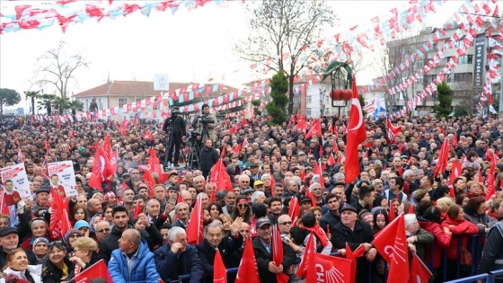 CHP'den Tekirdağ'da sessiz miting