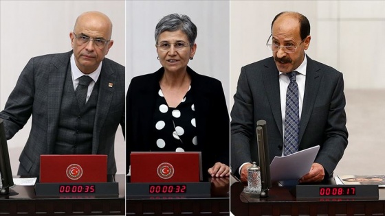 CHP'li Berberoğlu, HDP'li Güven ve Farisoğulları'nın milletvekilliği düşürüldü