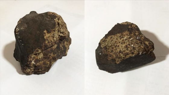 Çiftçinin bulduğu meteorit Türkiye'den literatüre giren 16'ncı örnek oldu