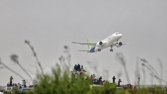 Çin C919'le Jumbo büyüklüğünde uçak üreticilerinde 4. sıraya yükseldi