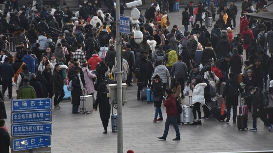 Çin'de 5 günlük İşçi Bayramı tatilinin ilk gününde 18,3 milyon tren yolculuğu yapılması bekleniyor