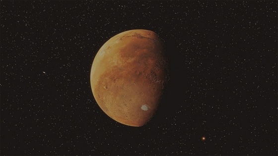 Çin'in Mars keşif aracı Tienvın-1 gezegenin iki tarafından fotoğraf gönderdi
