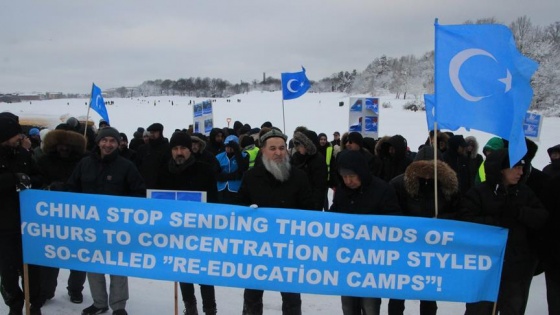 Çin'in Sincan politikası İsveç'te protesto edildi