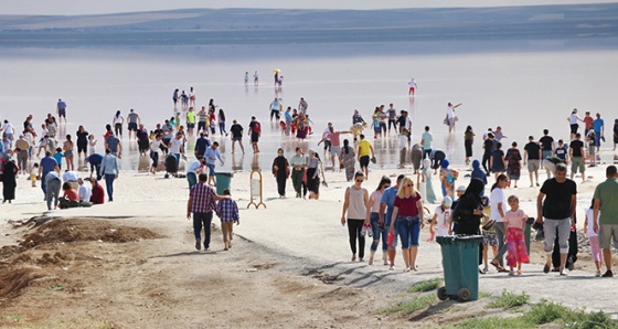 Çıplak ayakla yürüme turizmi sahilleri aratmıyor