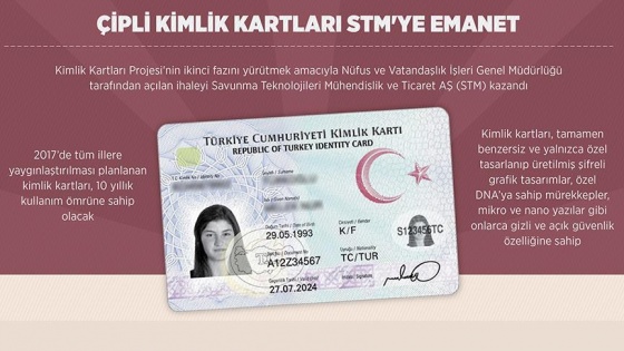 Çipli kimlik kartları STM'ye emanet