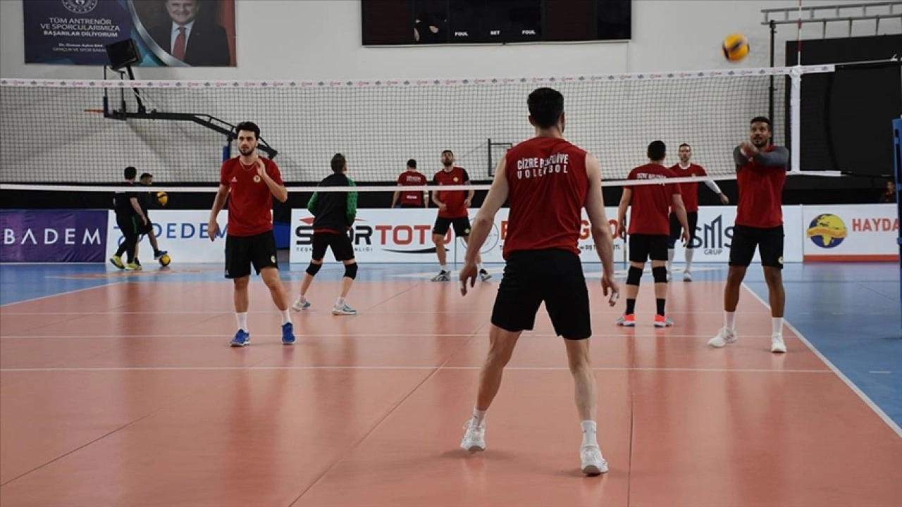 Cizre Belediyespor Erkek Voleybol Takımı, ligde kalmayı garantilemek istiyor