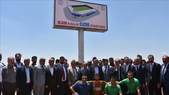 Cizre'ye 10 bin 500 kişilik stadyum