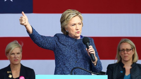 Clinton'dan 'teşekkür' mesajı