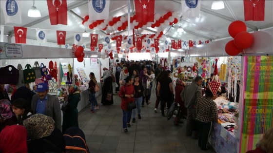 Çorum'da 'Kadın Emeği Fuarı' açıldı