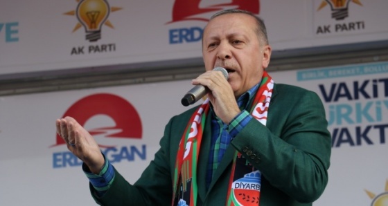 Cumhurbaşkanı Erdoğan: 53 kardeşimin kanı Demirtaş'ın eline bulanmıştır