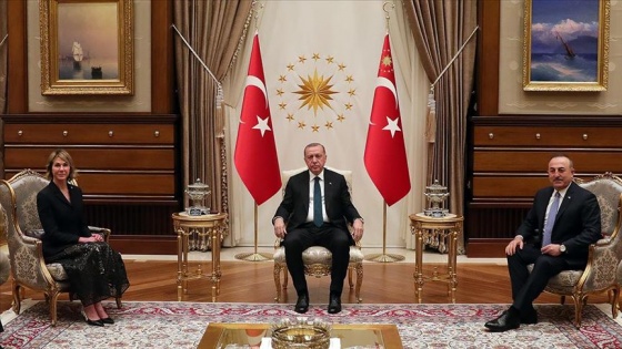 Cumhurbaşkanı Erdoğan, ABD'nin BM Daimi Temsilcisi Craft'ı kabul etti