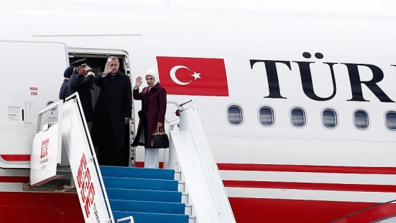 Cumhurbaşkanı Erdoğan ABD'ye hareket etti