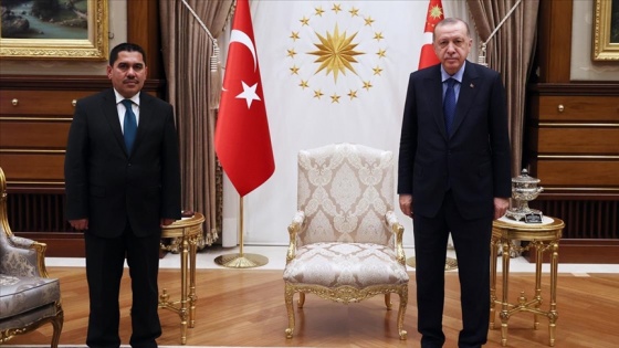 Cumhurbaşkanı Erdoğan Afganistan Ulaştırma Bakanı Zeki'yi kabul etti