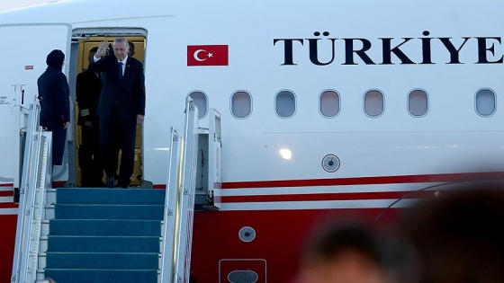 Cumhurbaşkanı Erdoğan Azerbaycan'dan ayrıldı