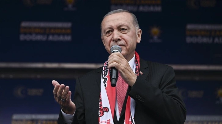 Cumhurbaşkanı Erdoğan, Batman'da mitinge katıldı