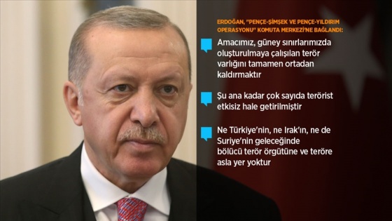 Cumhurbaşkanı Erdoğan: Bu katil sürülerinin kökünü kurutana kadar mücadelemizi sürdüreceğiz