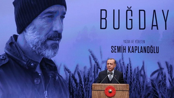 Cumhurbaşkanı Erdoğan 'Buğday' filminin galasına katıldı