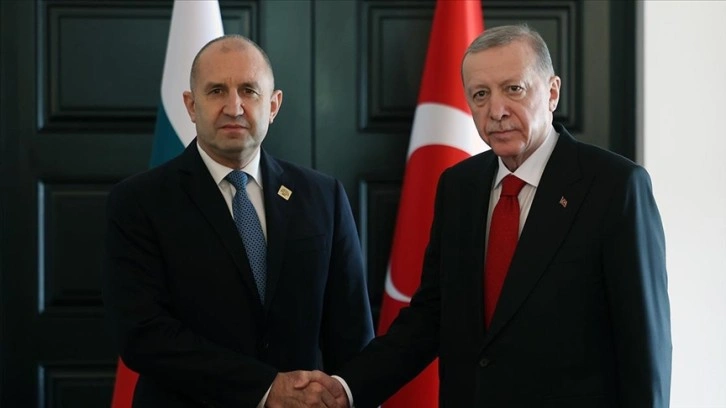 Cumhurbaşkanı Erdoğan, Bulgaristan Cumhurbaşkanı Radev ile görüştü