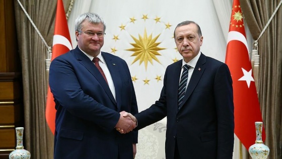 Cumhurbaşkanı Erdoğan Büyükelçi Sybiha'yı kabul etti