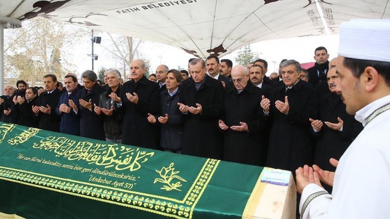 Cumhurbaşkanı Erdoğan, Prof. Dr. Süleyman Yalçın'ın cenaze namazına katıldı