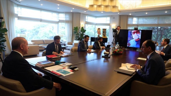 Cumhurbaşkanı Erdoğan Cerrahpaşa Tıp Fakültesi'ne video konferansla bağlandı