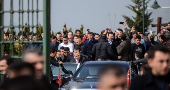 Cumhurbaşkanı Erdoğan, cuma namazını Üsküdar Hz. Ali Camii’nde kıldı