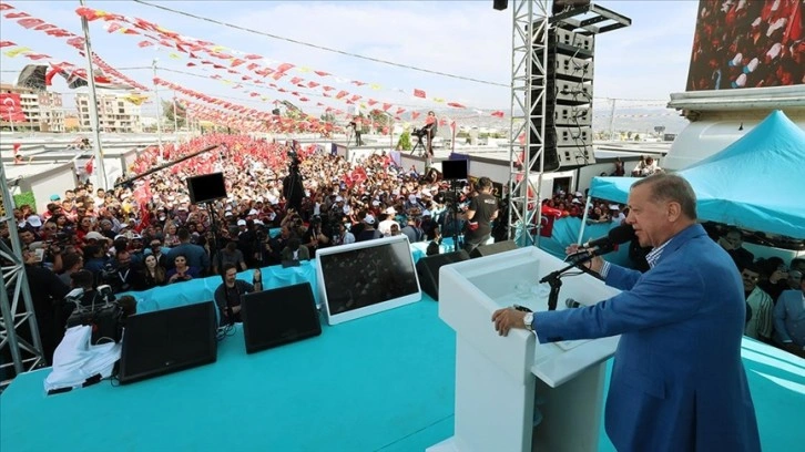 Cumhurbaşkanı Erdoğan, Hatay Halk Buluşması programında konuştu