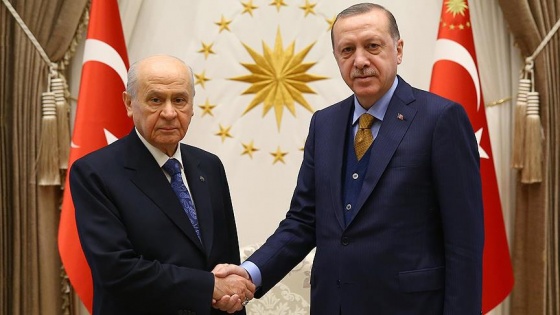 Cumhurbaşkanı Erdoğan ile Bahçeli telefonda görüştü