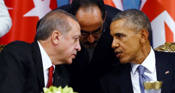 Cumhurbaşkanı Erdoğan ile Obama görüştü