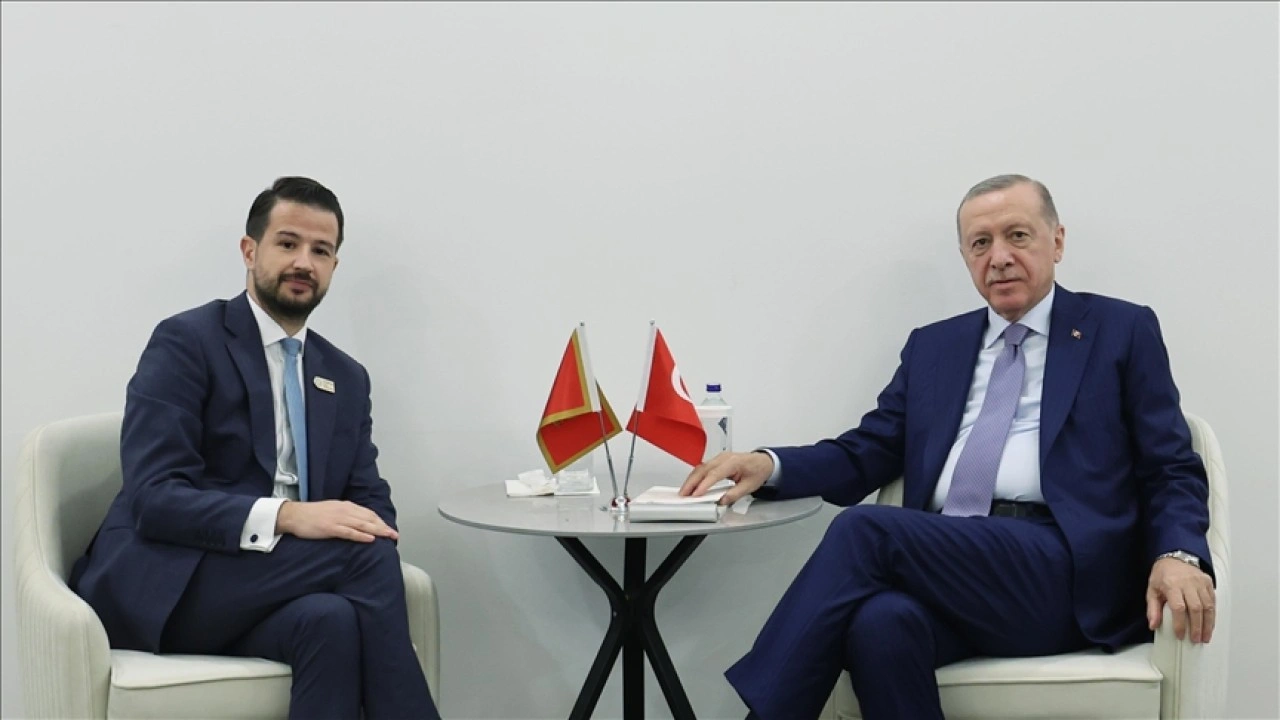 Cumhurbaşkanı Erdoğan, Karadağ Cumhurbaşkanı Milatovic ile görüştü