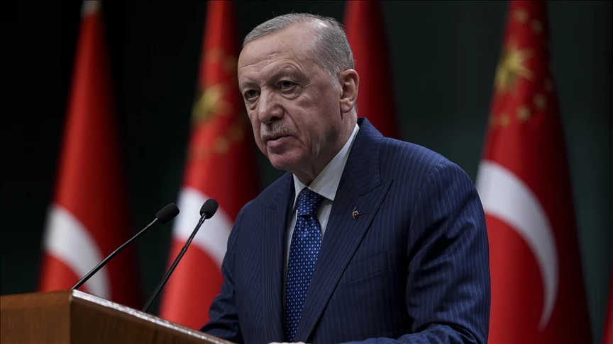 Cumhurbaşkanı Erdoğan, Kartalkaya'daki yangın faciası sebebiyle 1 günlük milli yas ilan edildiğini açıkladı