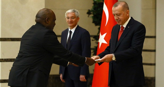 Cumhurbaşkanı Erdoğan, Kenya Büyükelçisini kabul etti