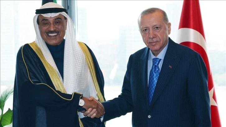 Cumhurbaşkanı Erdoğan, Kuveyt Veliaht Prensi Şeyh Sabah Khaled Al-Hamad Al-Sabah'ı kabul etti