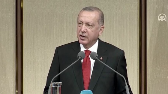 Cumhurbaşkanı Erdoğan: Milletimiz 15 Temmuz'da tarihe altın harflerle geçecek bir zafer kazandı