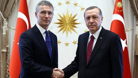 Cumhurbaşkanı Erdoğan, NATO Genel Sekreteri Stoltenberg ile görüştü