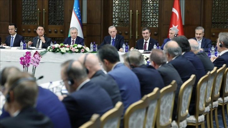 Cumhurbaşkanı Erdoğan: Özbekistan ile ticaret hacmimizi 3 milyar doların üzerine çıkardık