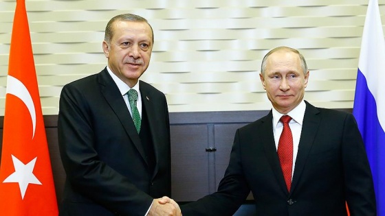 Cumhurbaşkanı Erdoğan, Putin ile ortak basın toplantısı düzenliyor