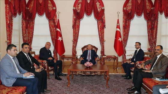 Cumhurbaşkanı Erdoğan, Raşit Dostum'u kabul etti