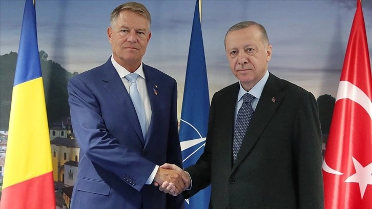 Cumhurbaşkanı Erdoğan, Romanya Cumhurbaşkanı Iohannis ile görüştü