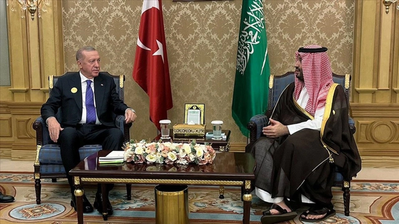 Cumhurbaşkanı Erdoğan, Suudi Arabistan Veliaht Prensi Muhammed bin Selman ile görüştü