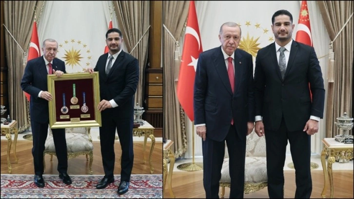 Cumhurbaşkanı Erdoğan, Taha Akgül'ü kabul etti