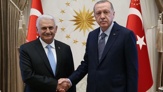 Cumhurbaşkanı Erdoğan, TBMM Başkanı Yıldırım'ı kabul etti