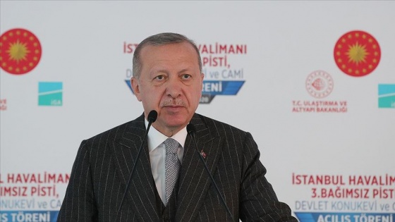 Cumhurbaşkanı Erdoğan:"İstanbul Havalimanı 2023 hedeflerimizin sembollerinden biridir"