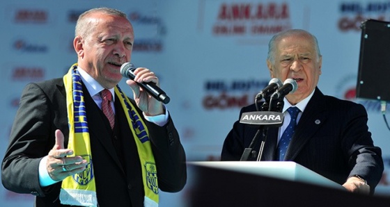 Cumhurbaşkanı Erdoğan ve Bahçeli'den tarihi Ankara mitinginde önemli açıklamalar