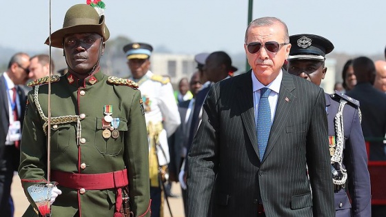 Cumhurbaşkanı Erdoğan Zambiya’da